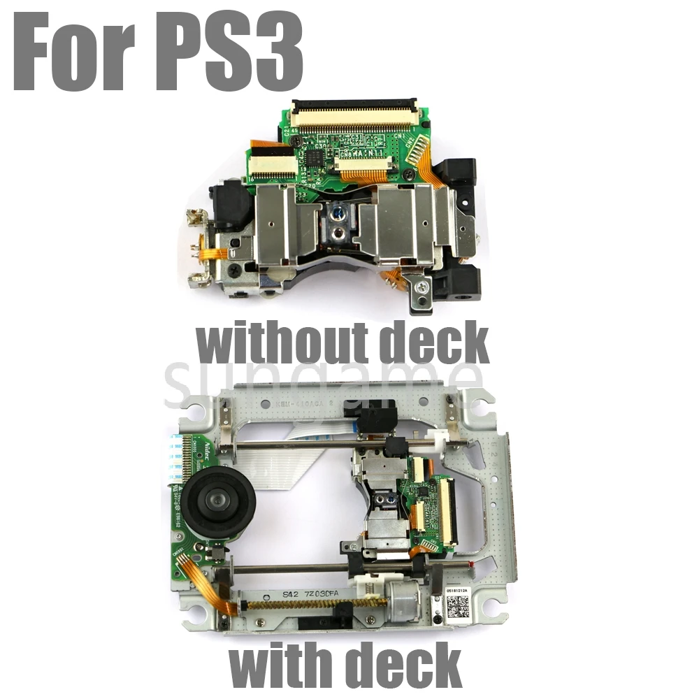 10шт Лазерный объектив с Рамкой без Деки для Playstation 3 PS3 KES-410AAA KES-410ACA KES-410A