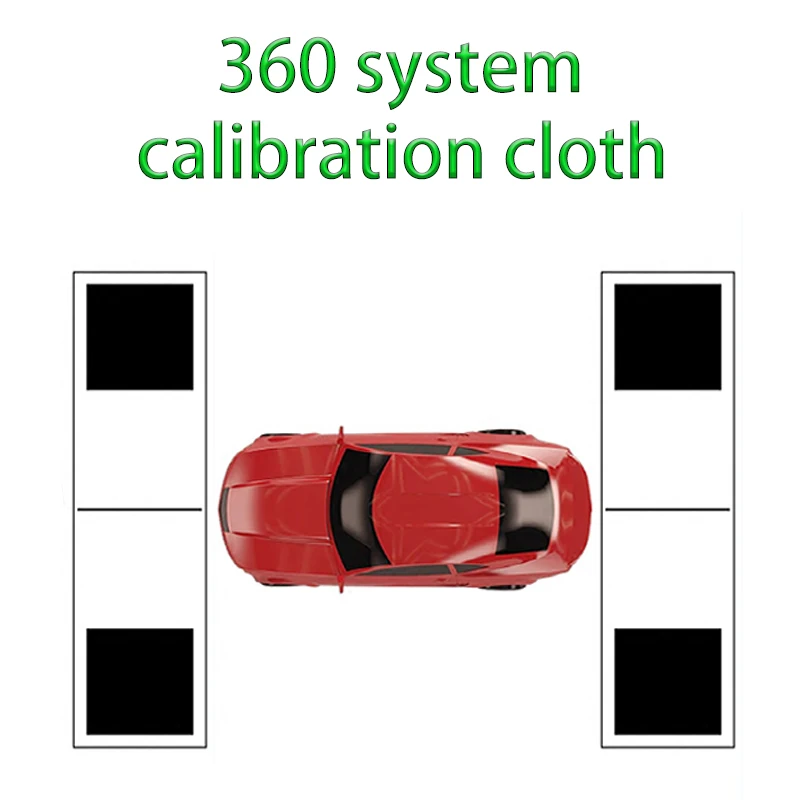 Автомобильная 360 камера Ткань для калибровки системы панорамной камеры 360 Ткань для калибровки системы камеры объемного обзора