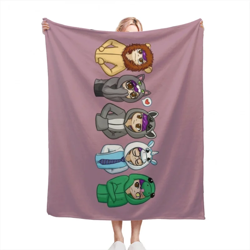 Одеяла Sanders Sides Onesies Core 4 Deceit, Мягкое бархатное одеяло, постельное белье для путешествий, Флисовое одеяло