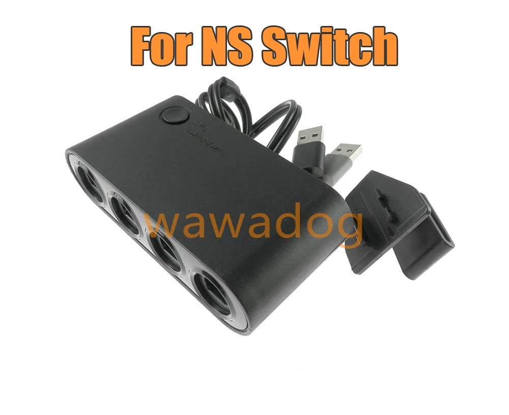 1 шт. адаптер контроллера Super Smash Bros для игры Switch-адаптер cube для ПК WII U NGC с поддержкой функций турбо и вибрации